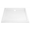Cadita dus marmura compozit Aqualine Tecmi 100 x 90 x h 3 cm
