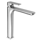 Baterie lavoar pe blat Sapho Spy cromata, pipa extinsa