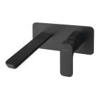 Baterie lavoar incastrabila Sapho Spy negru mat