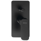 Baterie dus incastrabila Sapho Spy negru mat, 2x iesiri