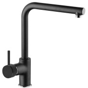 Baterie chiuveta bucatarie Inova H=315 negru mat