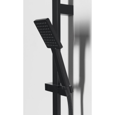 Set dus negru dreptunghiular Sapho 70