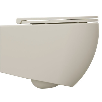 WC suspendat ivoriu semirotund Isvea Infinity