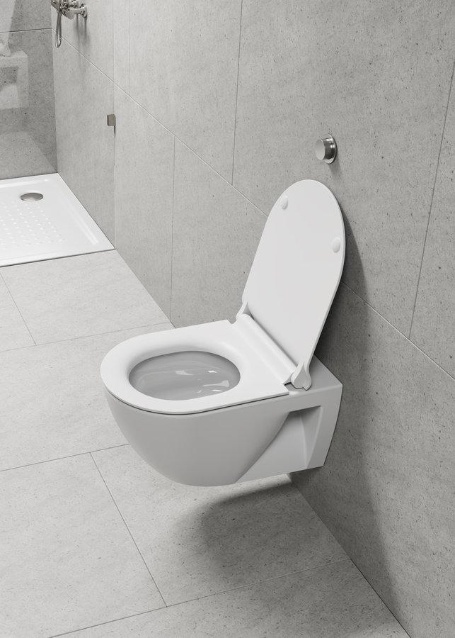 Amenajare baie vas WC Pura antibacterian Amenajare baie vas WC Pura antibacterian