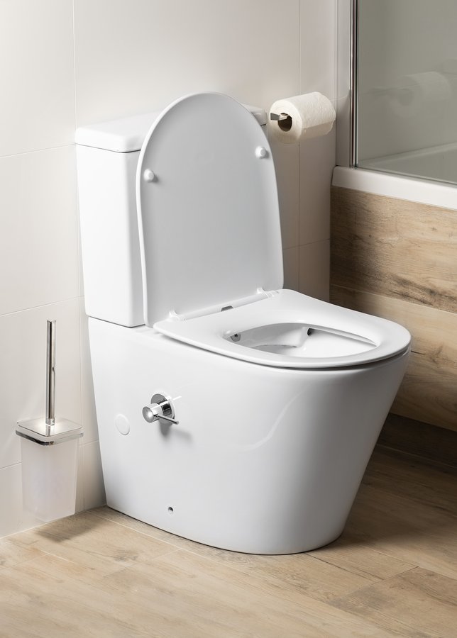 Echipare baie wc cu rezervor si bideu 2 in 1 Paco monobloc