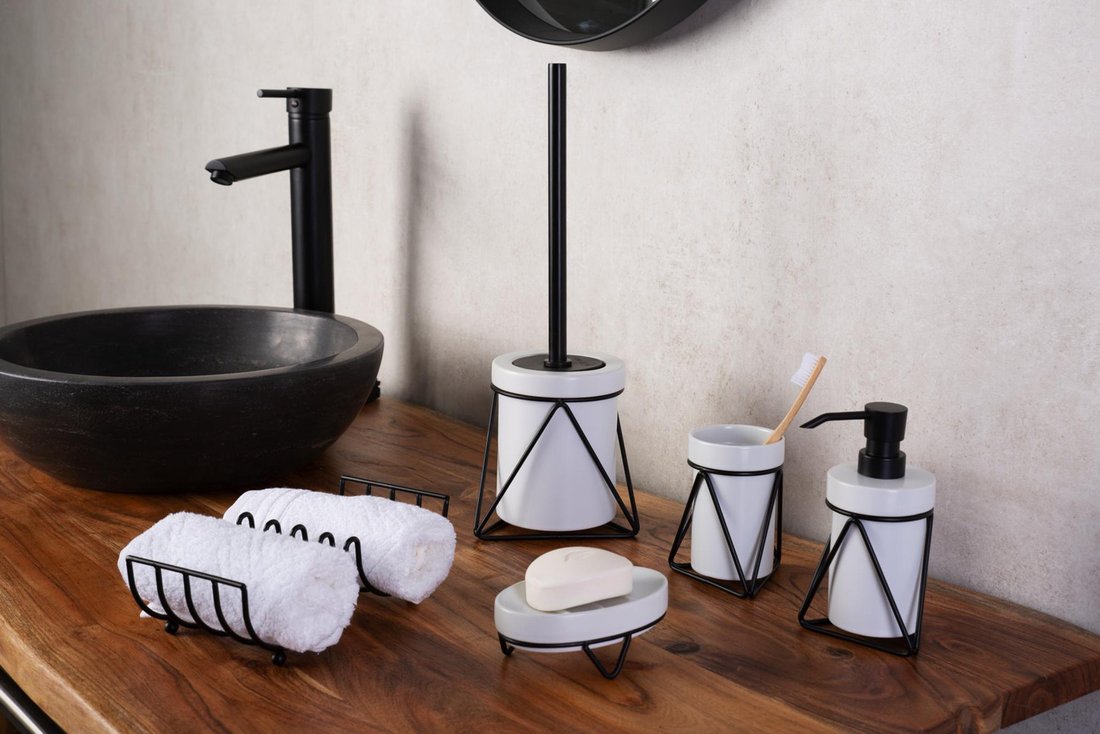 Accesorii baie stil industrial colectie