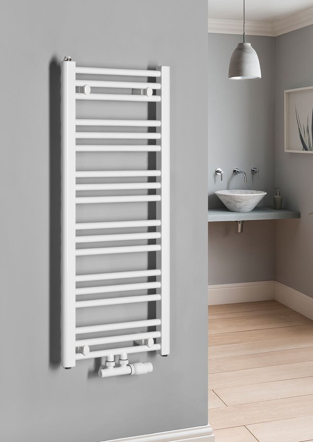 Amenajare baie calorifer portptosop tip scara alb Albrecht