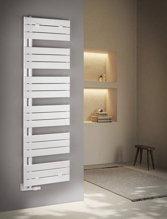 Amenajare interior calorifer portprosop asimetric alb Design