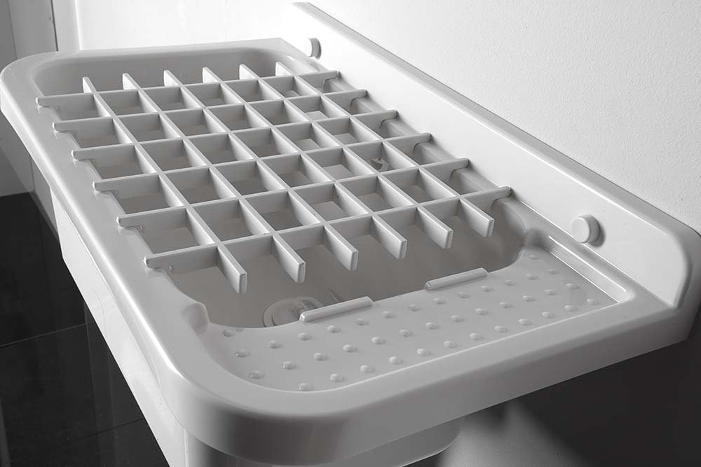 Montaj vidoar suspendat plastic