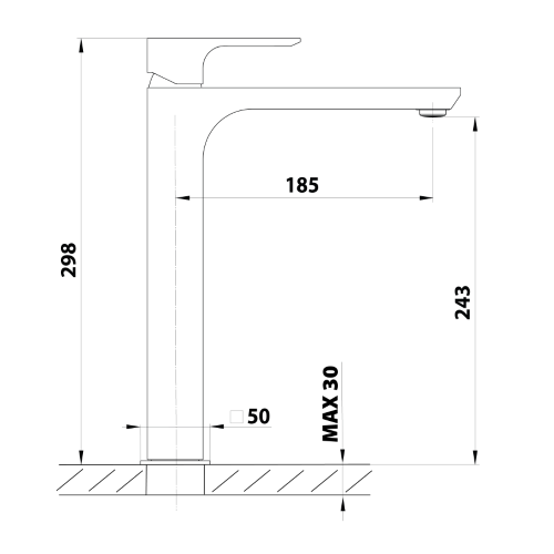 Schita dimensiuni spy PY07/17