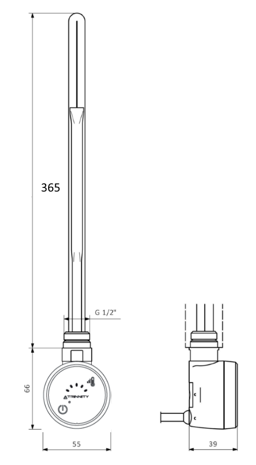 Schita rezistenta electrica 600 W