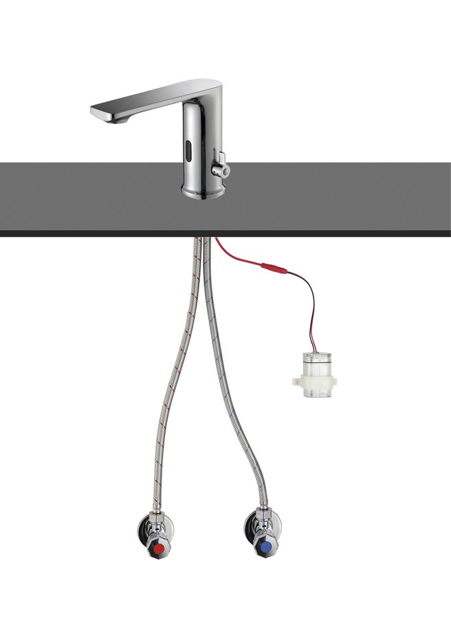 Exemplu montaj baterie senzor Bruckner