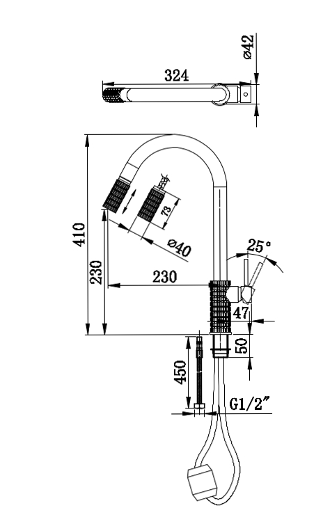 Schite dimensiuni baterie Essence (mm)
