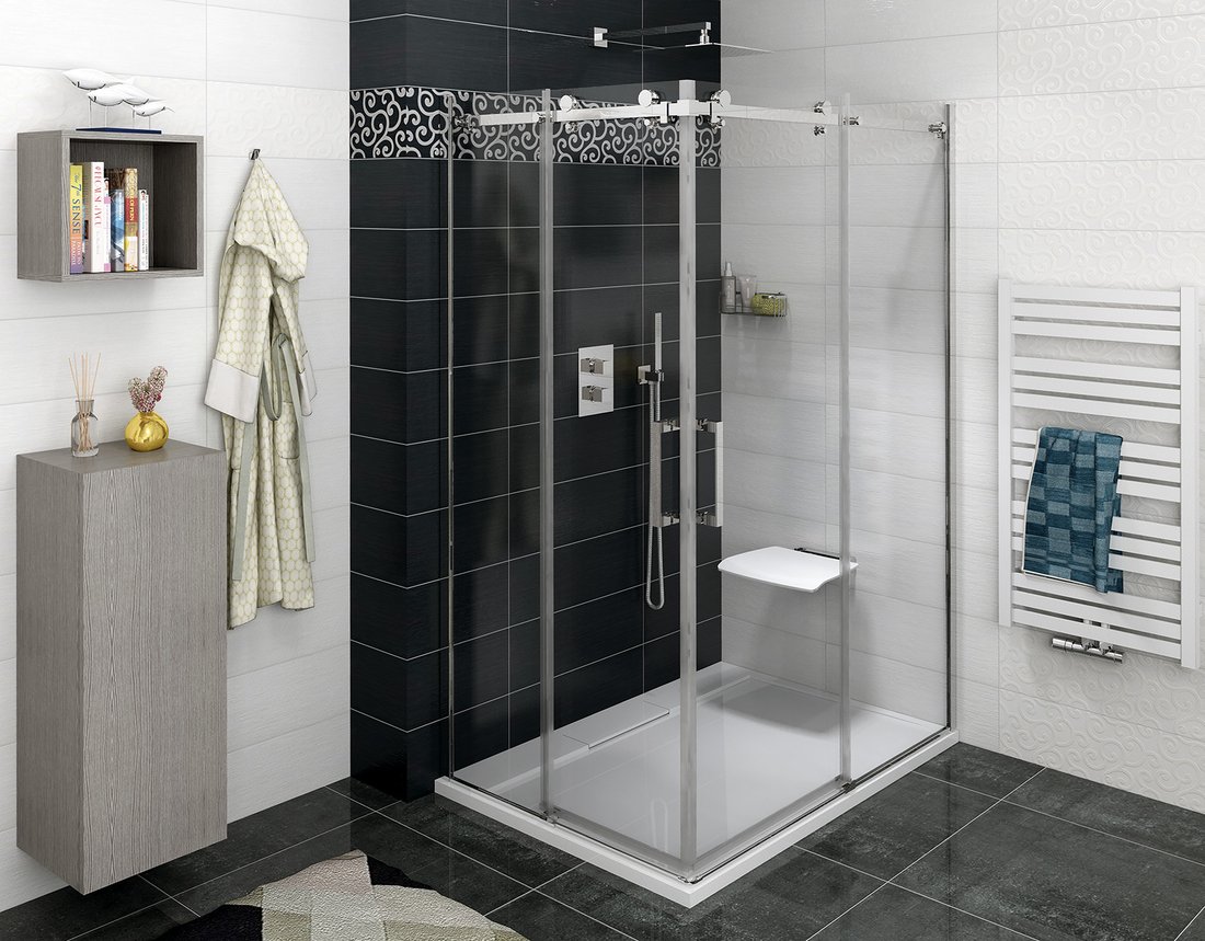 Idee amenajare baie cabina dus stil industrial