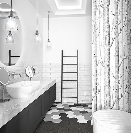 Amenajare baie radiator portprosop Karbo