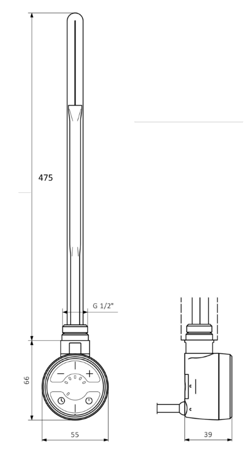 dimensiuni rezistenta moa 800w