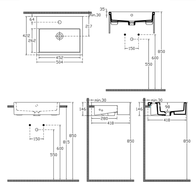 dimensiuni purity 50x42